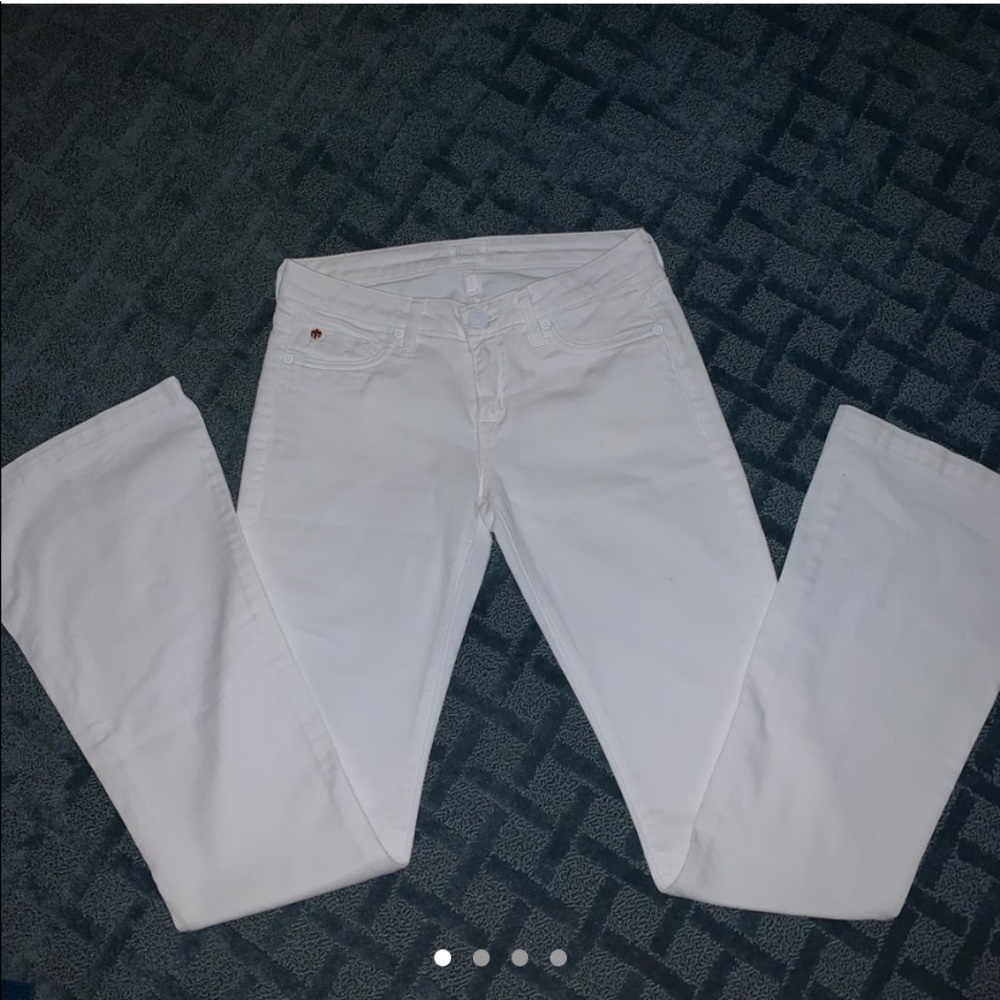 White Hudson Flare Jeans